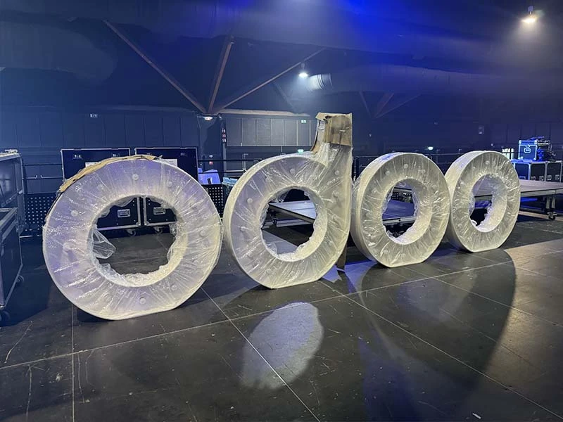 Livraison des lettres lumineuses Odoo